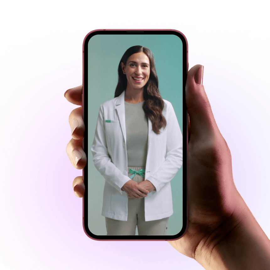Care in the app